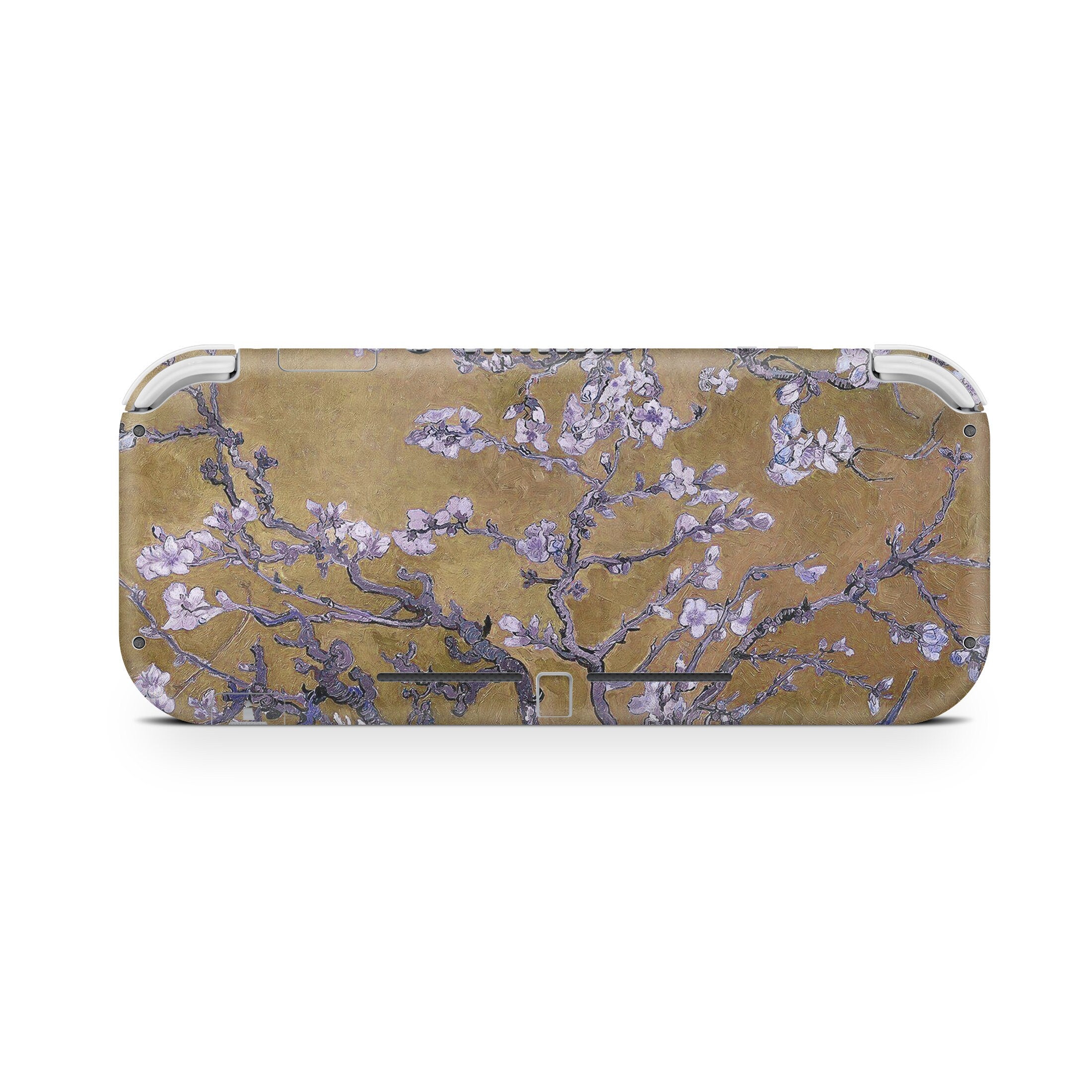 Nintendo switch Lite skin Almond Blossoms By Van Gogh, Pastel Brown switch lite skin Full cover 3m