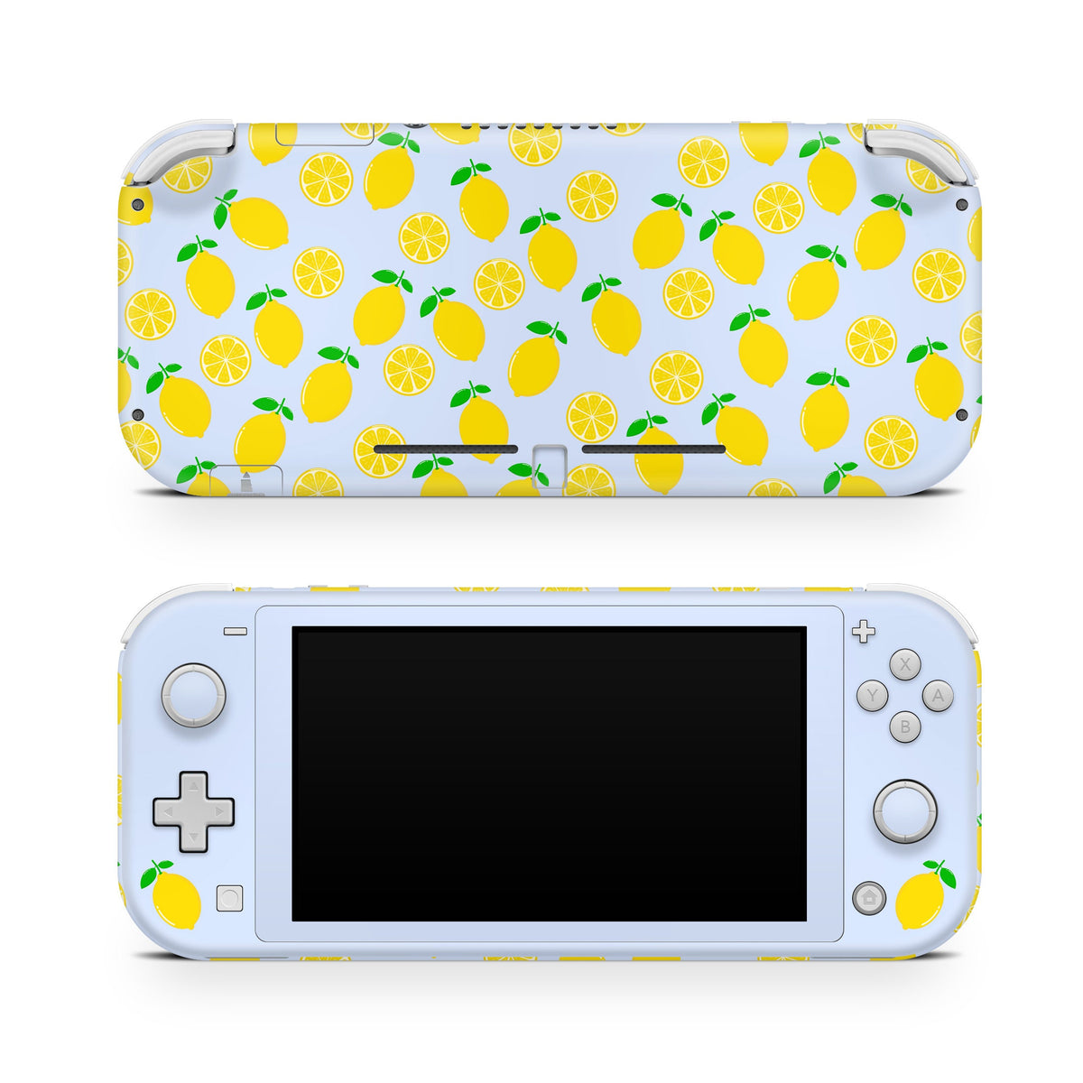Nintendo switch Lite skin Lemons, Cute Lemons switch lite skin pastel pink Full cover 3m