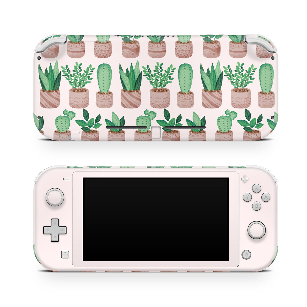 Nintendo switch Lite skin cactus, Cute cactus switch lite skin pastel pink Full cover 3m