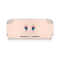 Nintendo switch Lite skin eyes, Cute Kawaii switch lite skin beige Full cover Vinyl Sticker 3m