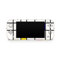 Nintendo switch Lite skin mondrian,Painting Art switch lite skin Abstract style Full cover 3m