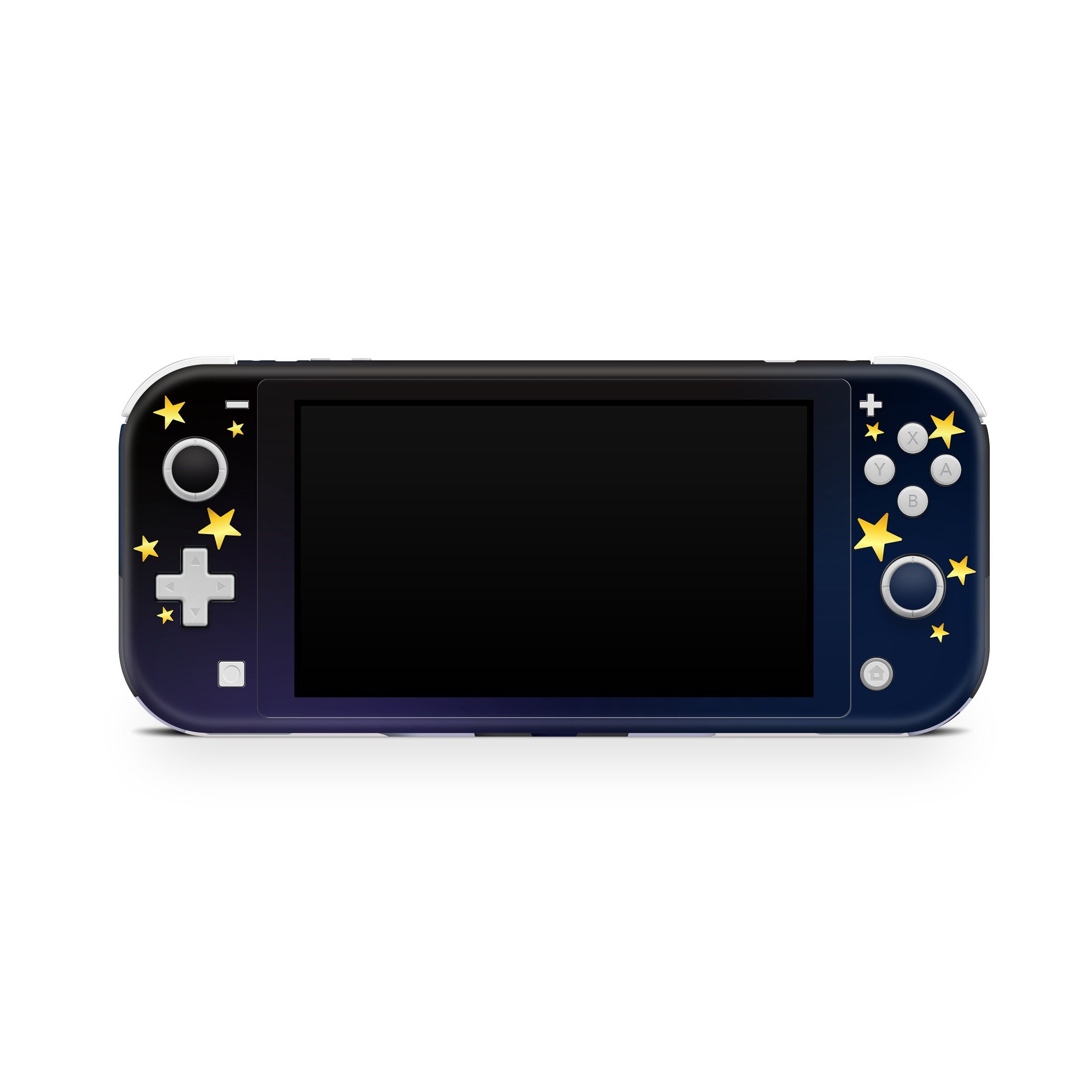 Clouds Nintendo switch Lite skin, Starry dark blue Lunar Sky switch lite moon 3m