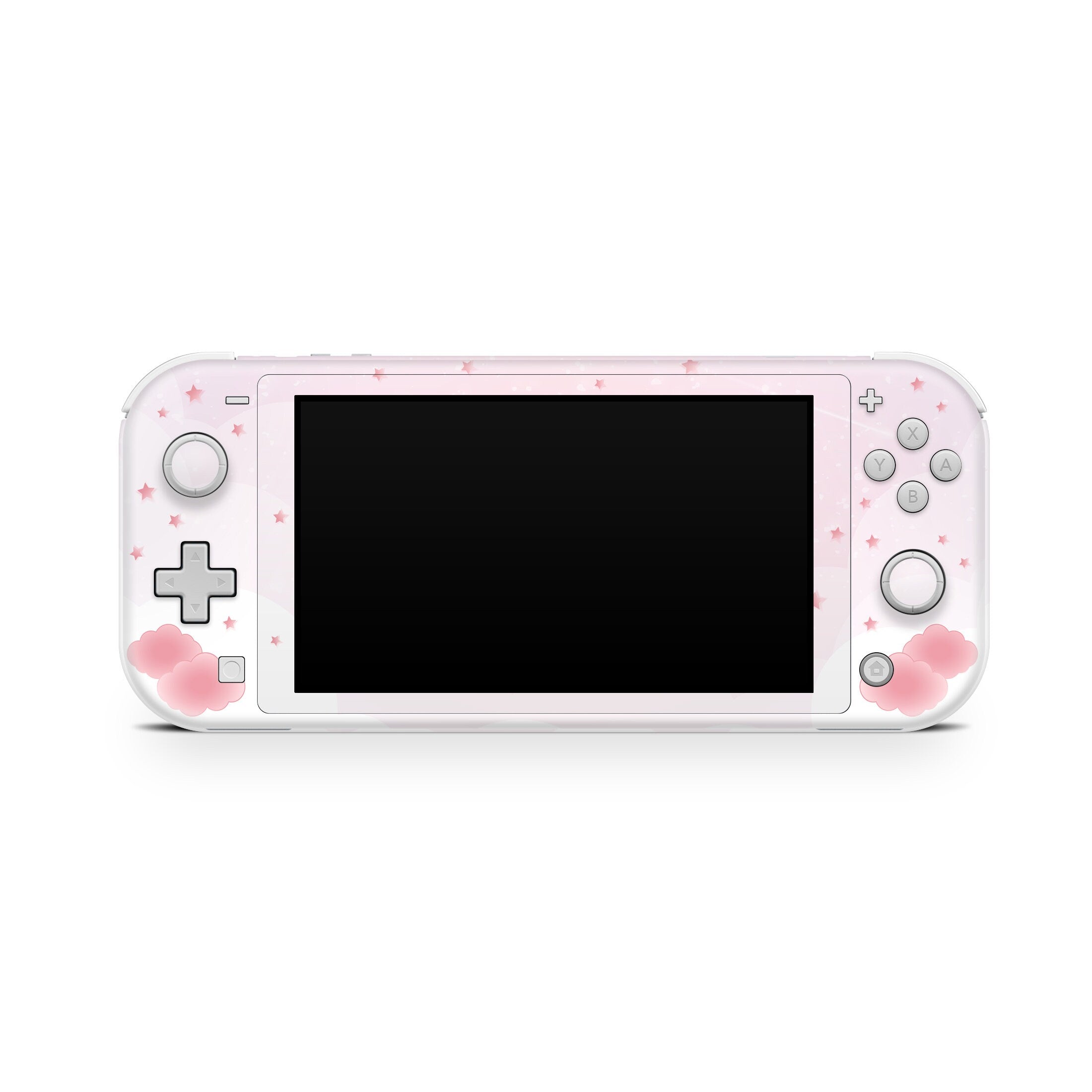 Nintendo switch Lite skin Pastel Clouds, Starry Lunar Pink Sky switch lite moon 3m