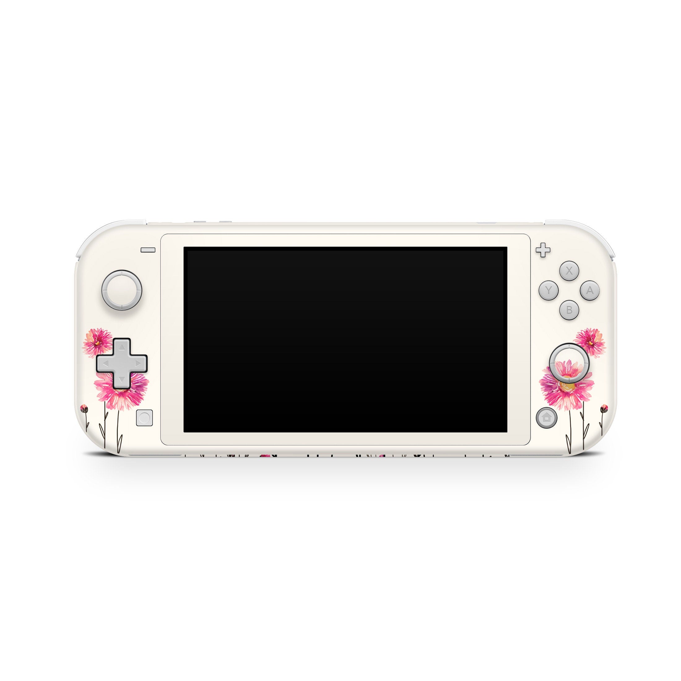 Nintendo switch Lite skin Watercolor, Flower switches lite skin blossom Full cover 3m