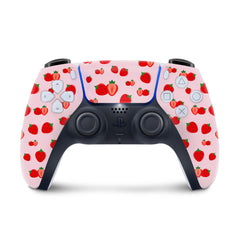 Strawberry Ps5 skin, Sony Playstation 5 controller skin pink, Vinyl 3m stickers moon Full wrap cover