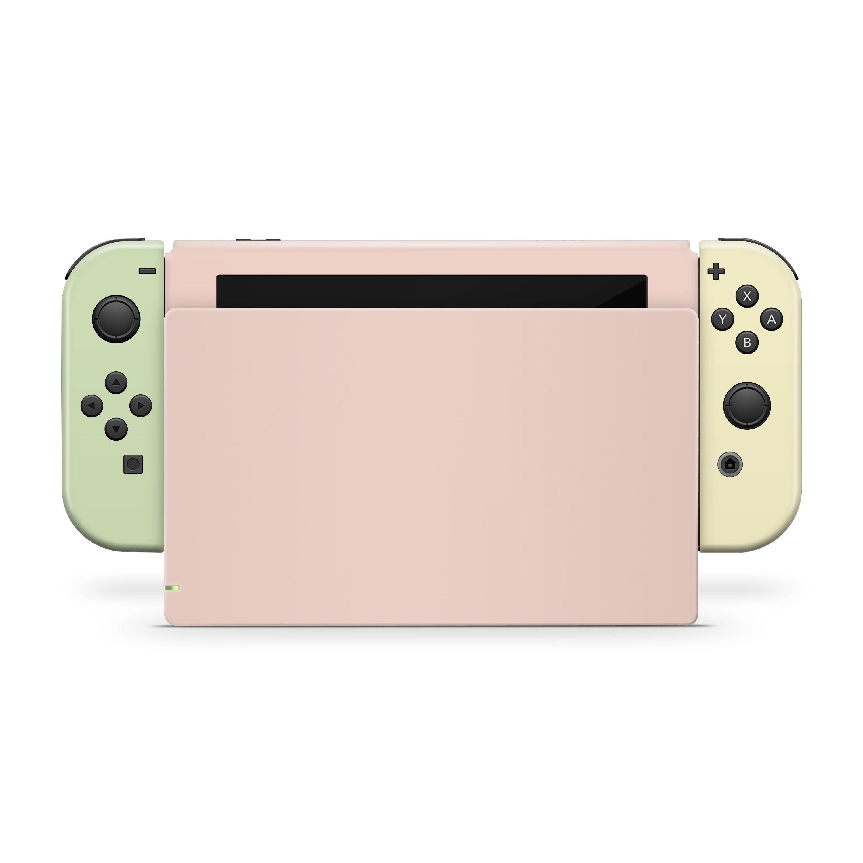 Pastel pink nintendo switches skin ,Retro Colorwave switch skin Color Blocking skin Full cover 3m