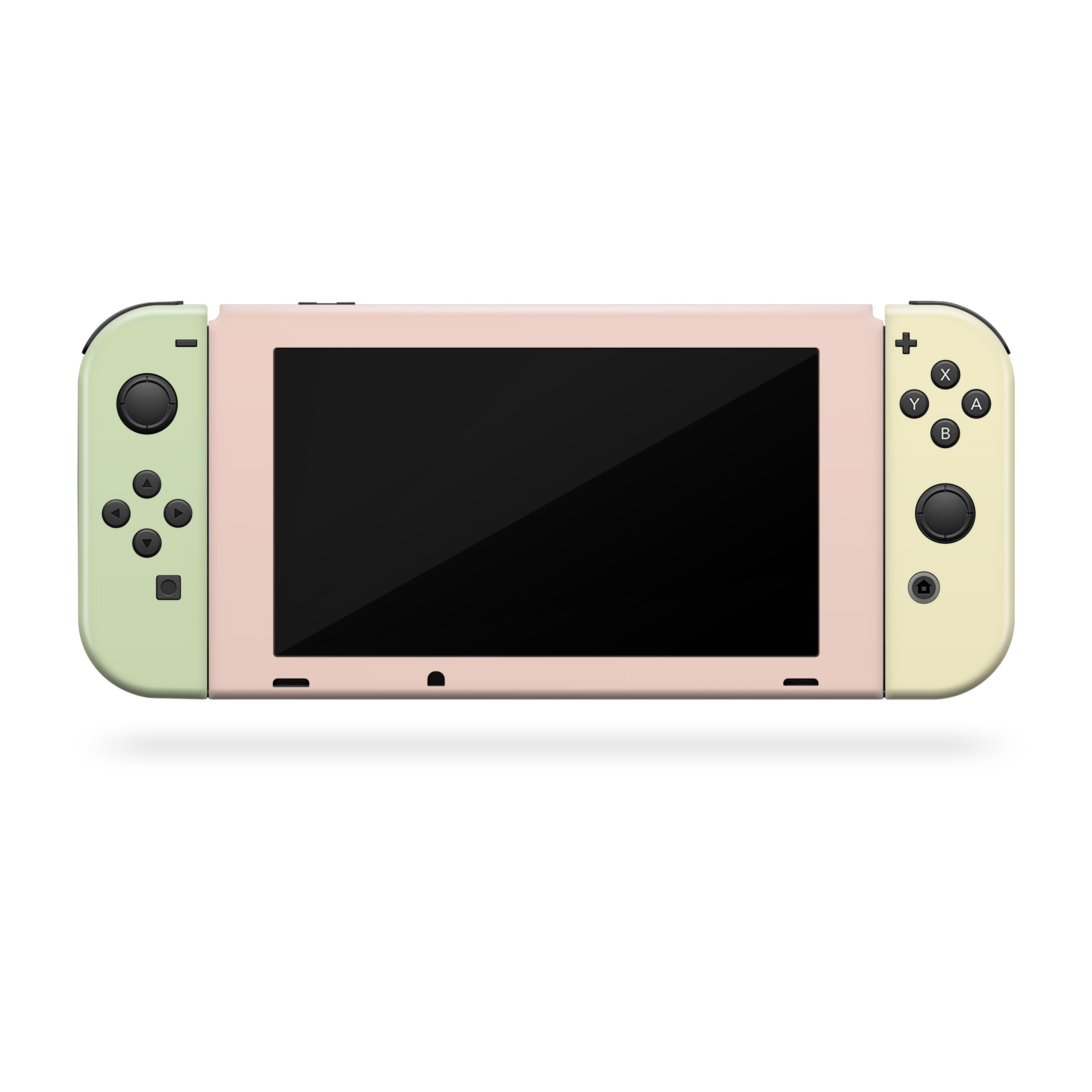 Pastel pink nintendo switches skin ,Retro Colorwave switch skin Color Blocking skin Full cover 3m