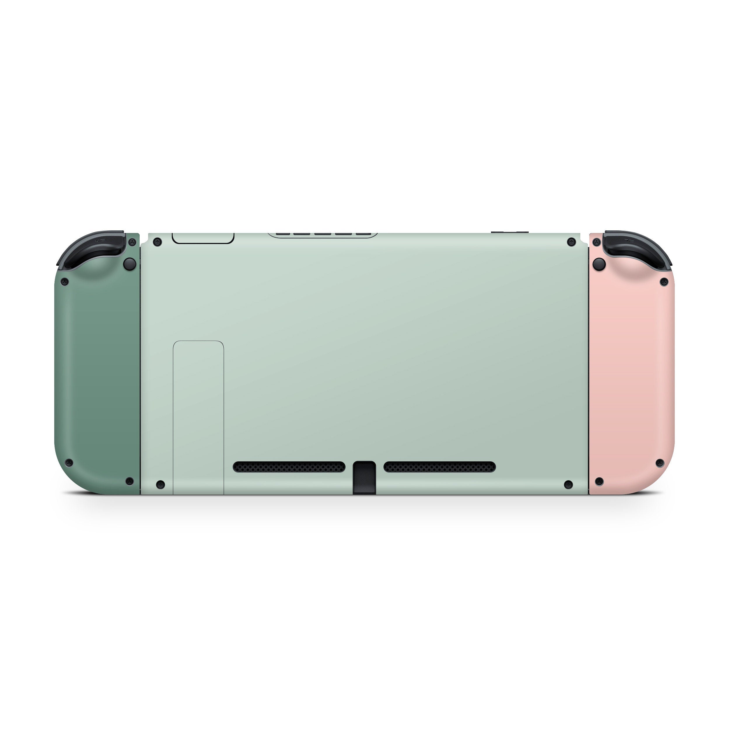 Pastel Green nintendo switches skin ,Retro Colorwave switch OLED skin Color Blocking skin Full cover 3m