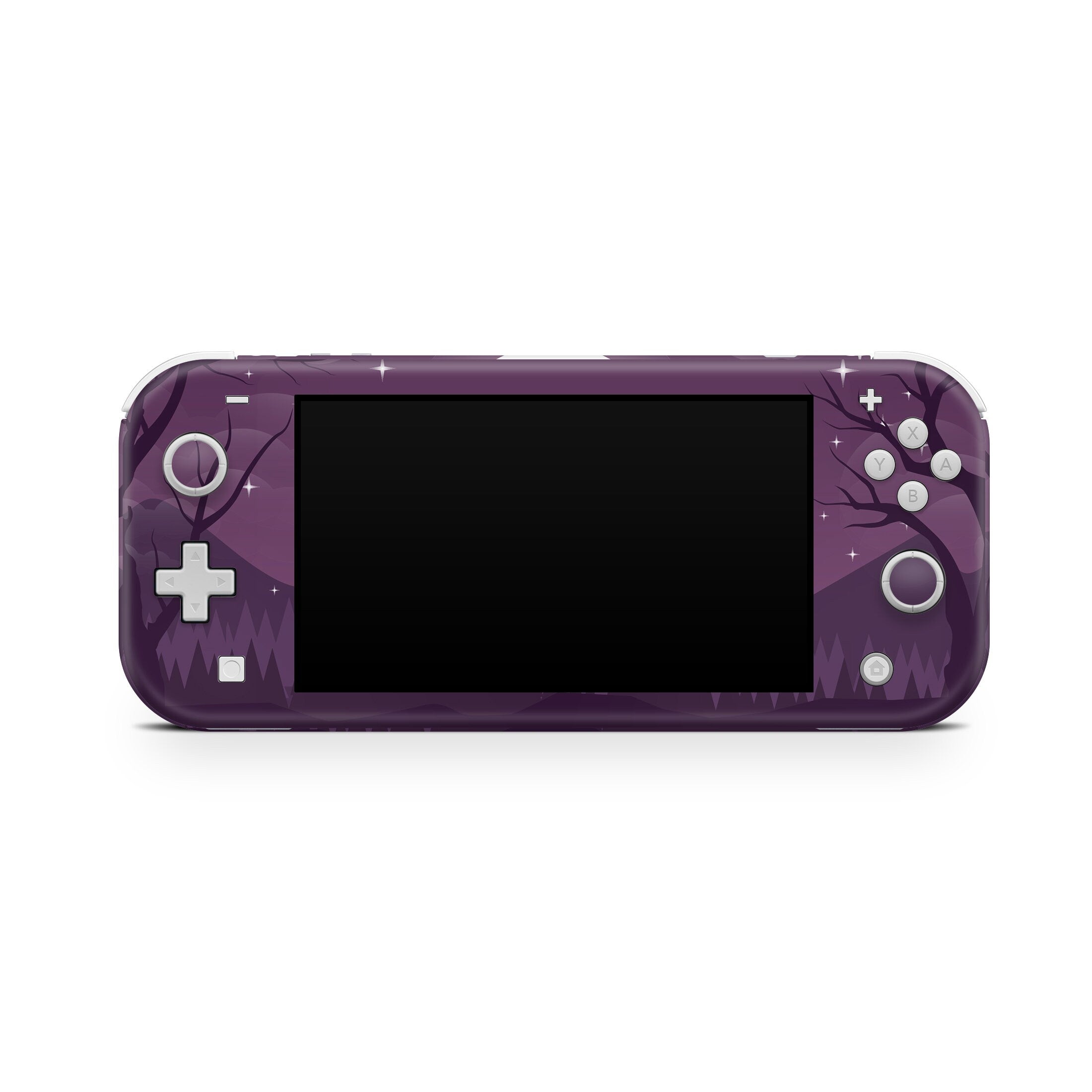 Nintendo switch Lite skin Halloween, Witch switches lite skin Purple Full cover 3m