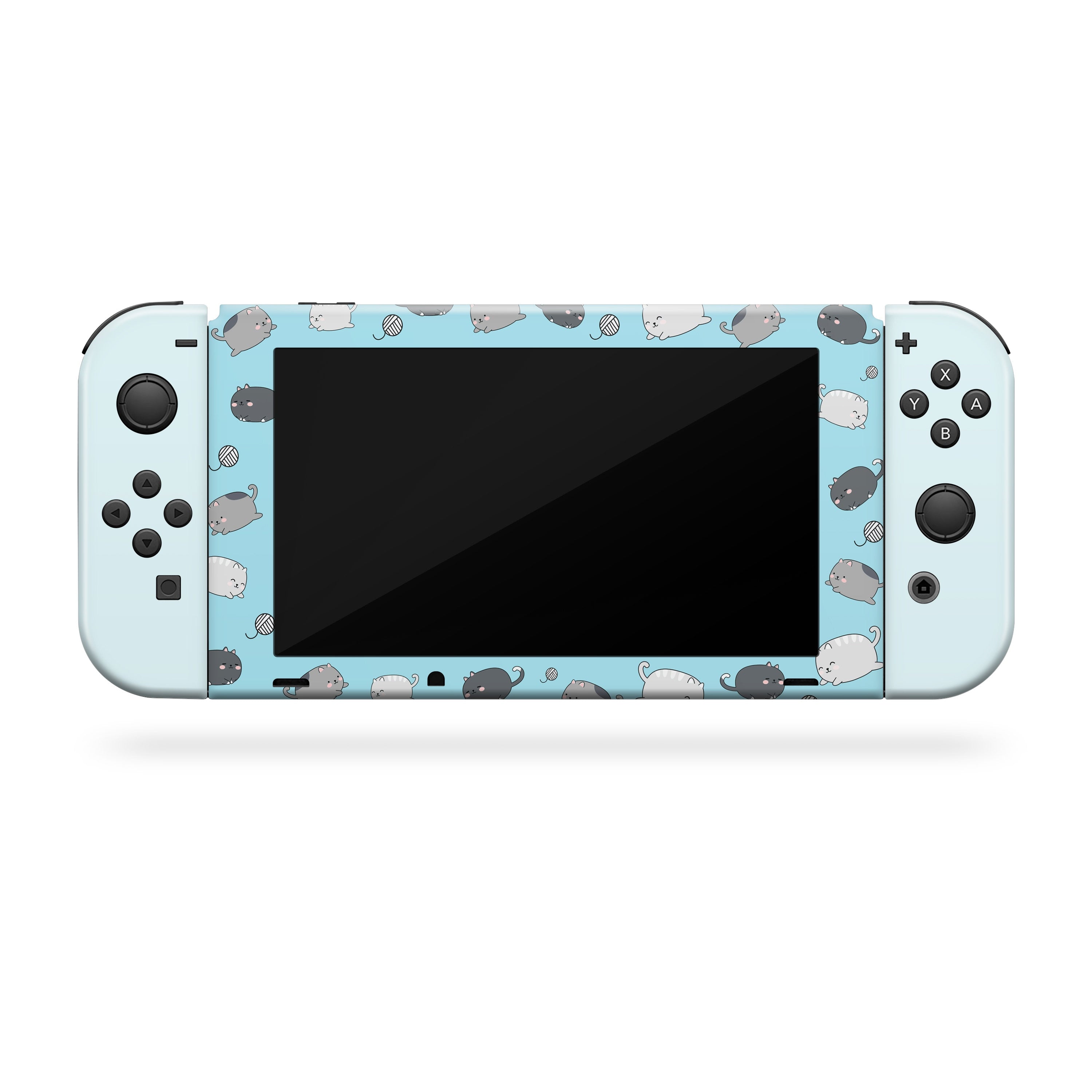 Kawaii Nintendo switches skin, Cute Cat switch skin, Pet switch skin Full wrap deacl cover vinyl 3m