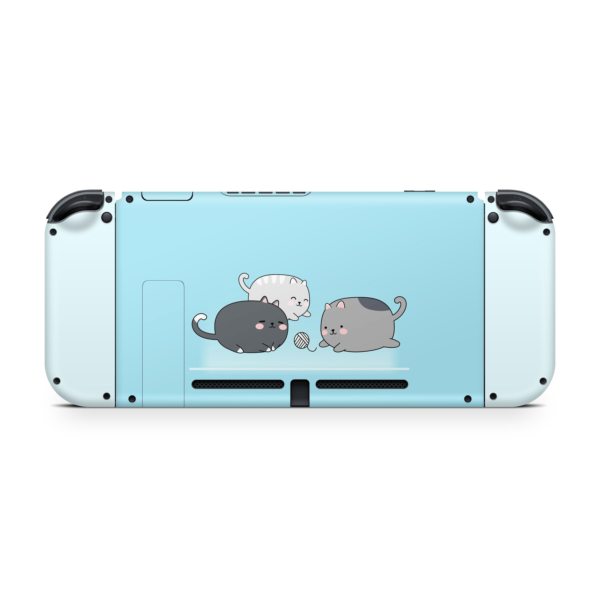 Kawaii Nintendo switches skin, Cute Cat switch skin, Pet switch skin Full wrap deacl cover vinyl 3m