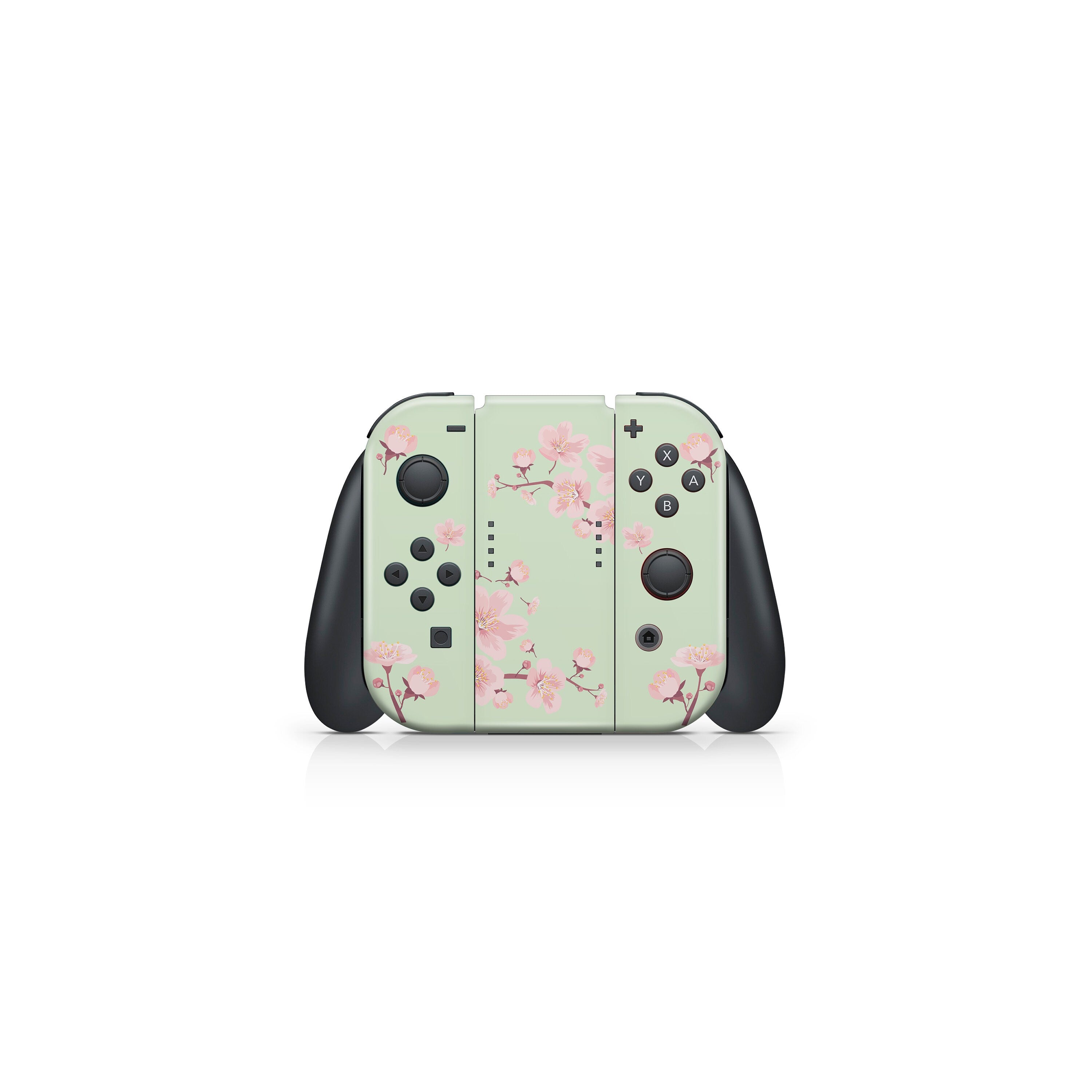 Nintendo switches skin sakura Flowers, Cherries switch skin Full cover decal vinyl 3m stickers