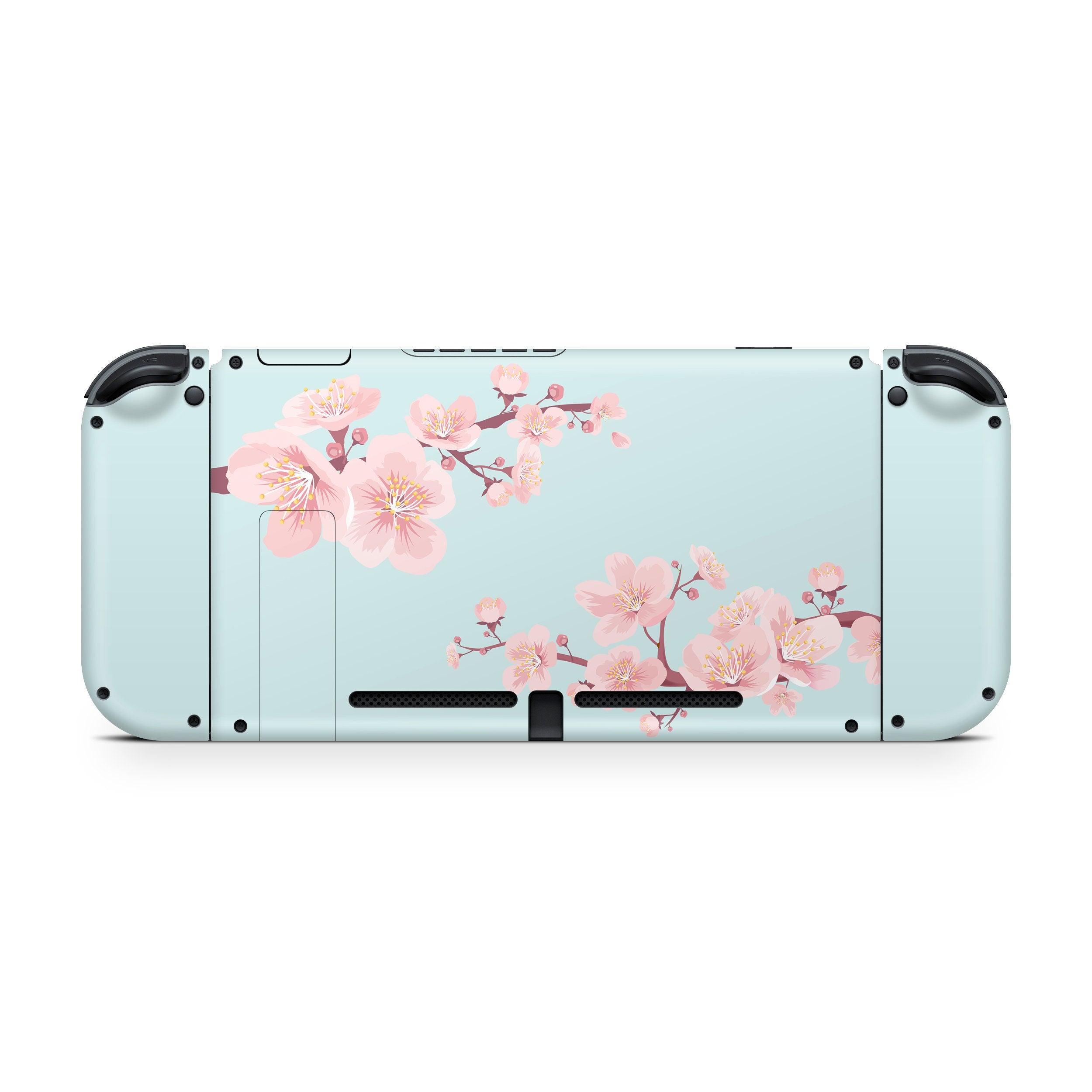 Nintendo switches skin Cherries blossoms , Sakura Flowers switch skin Full cover decal vinyl 3m stickers