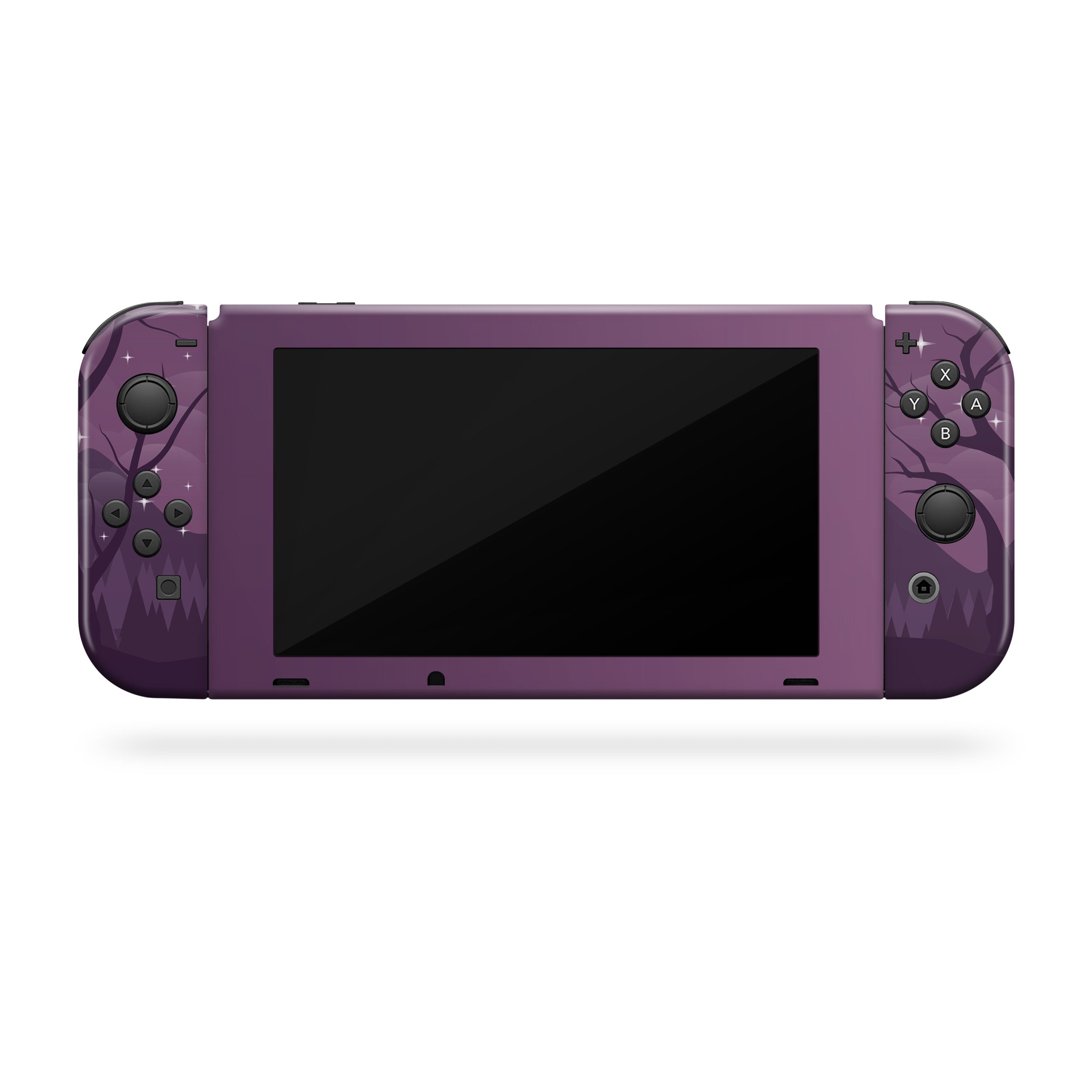 Halloween nintendo switches skin ,Purple Witch switch skin Full cover decal vinyl 3m stickers