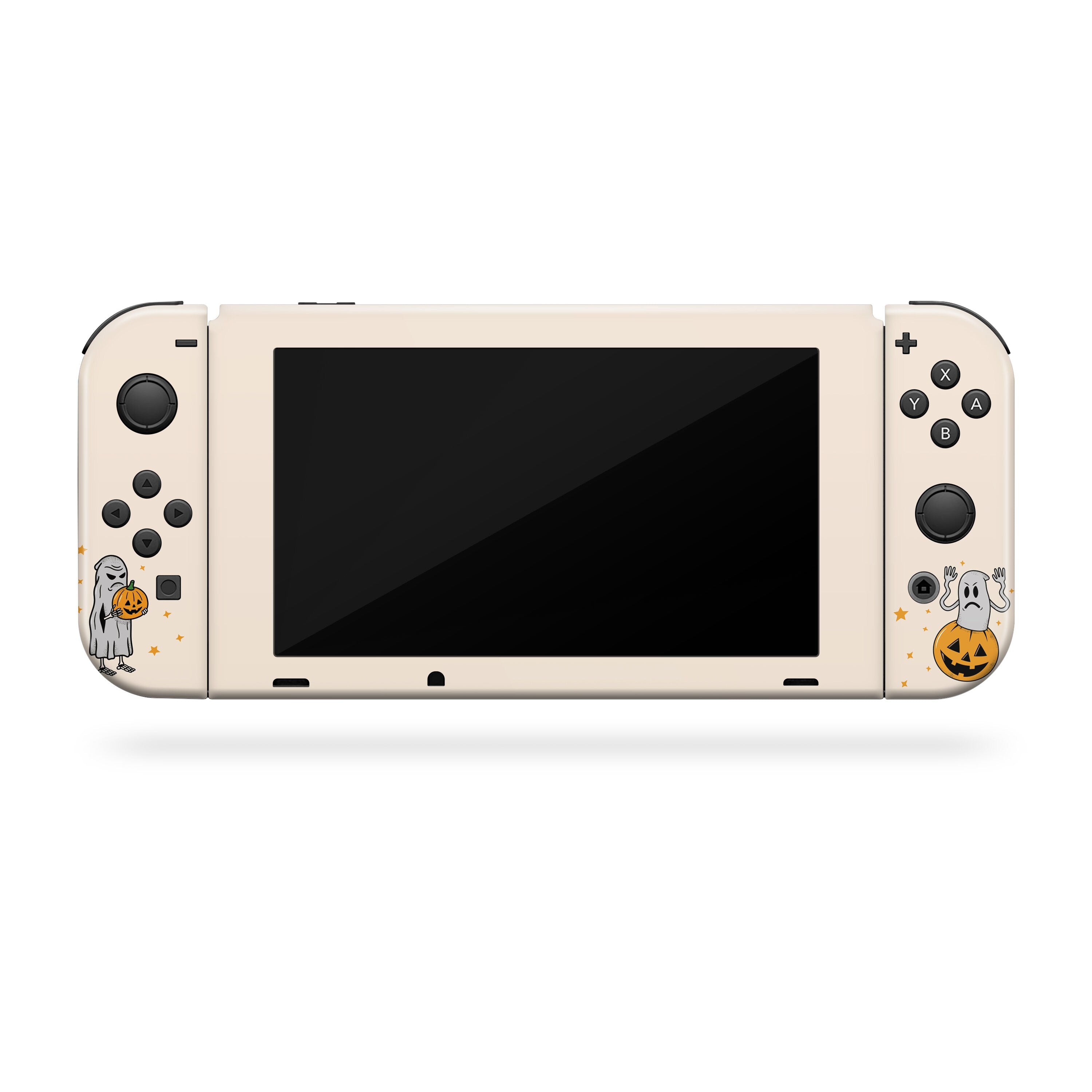 Pumpkin nintendo switches skin Halloween ,spooky Kawaii switch skin Full cover decal vinyl 3m stickers