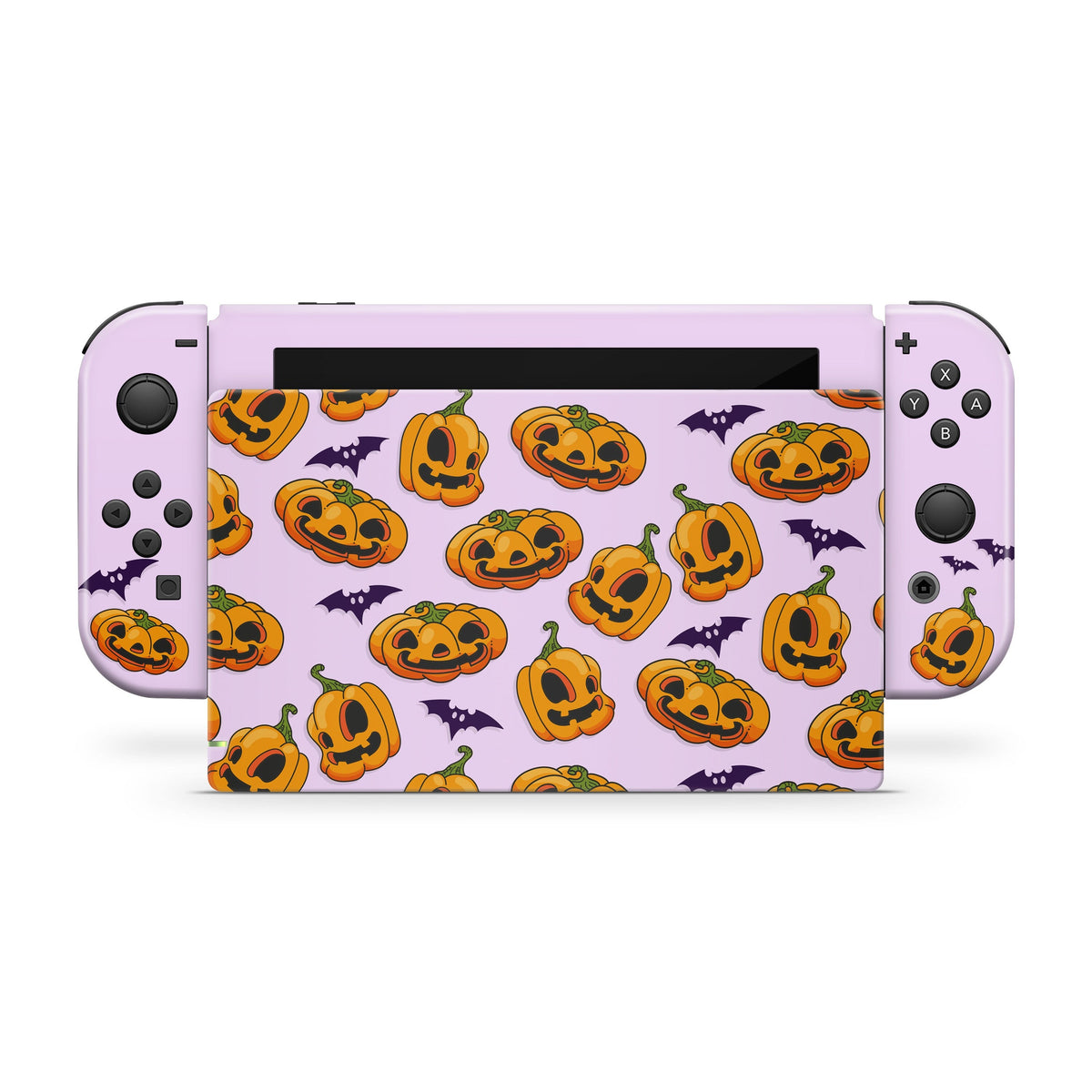 Halloween nintendo switches skin Pumpkin ,Spooky Kawaii switch skin Full cover decal vinyl 3m stickers