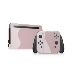 Colorwave nintendo switches skin Classic, Pink switch skin Color Blocking skin Full cover 3m