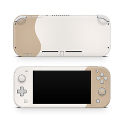 Nintendo switch Lite skin Color Blocking, Switch lite skin Colorwave, Pastel solid color Full cover 3m
