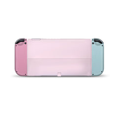 Pink Nintendo switches oled skin , Pastel Colorwave switch oled skin Color Blocking Full wrap cover 3m