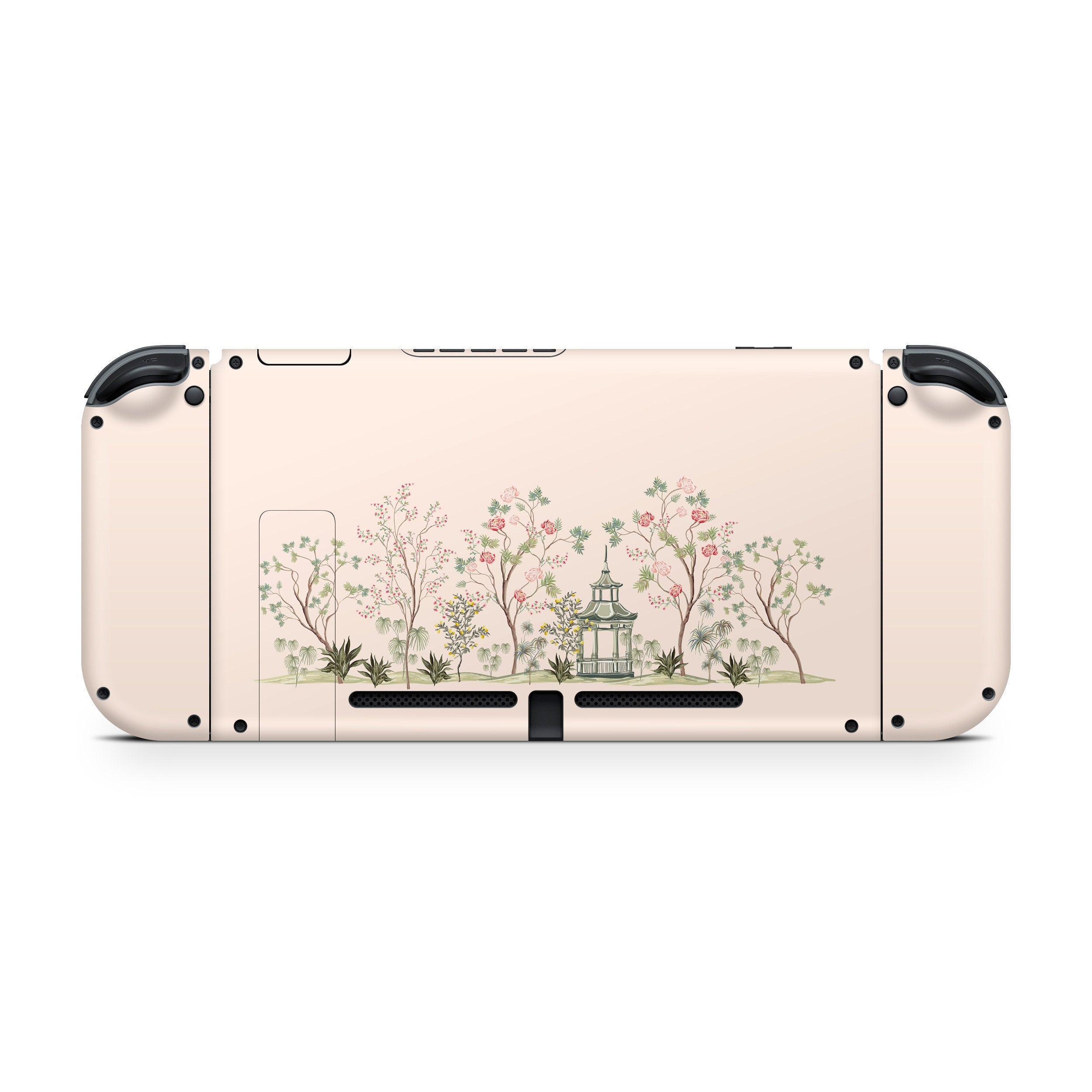 Nintendo switches skin Beige, japanese Sakura switch skin Cherry Blossom Full cover 3m