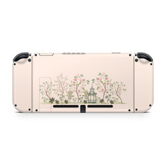 Nintendo switches skin Beige, japanese Sakura switch skin Cherry Blossom Full cover 3m