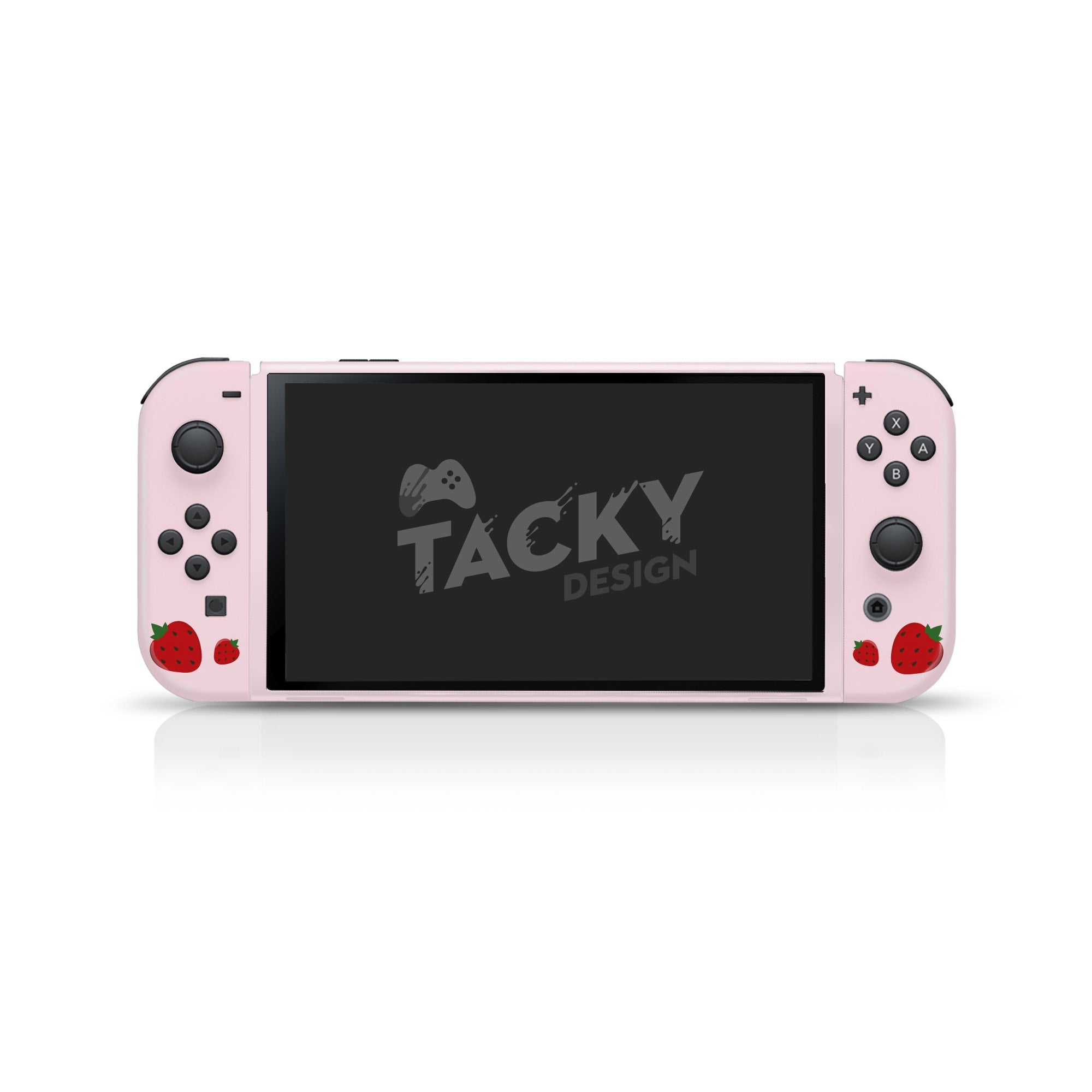 Nintendo switches oled skin strawberry, Cute pink switch oled skin Full wrap 3m