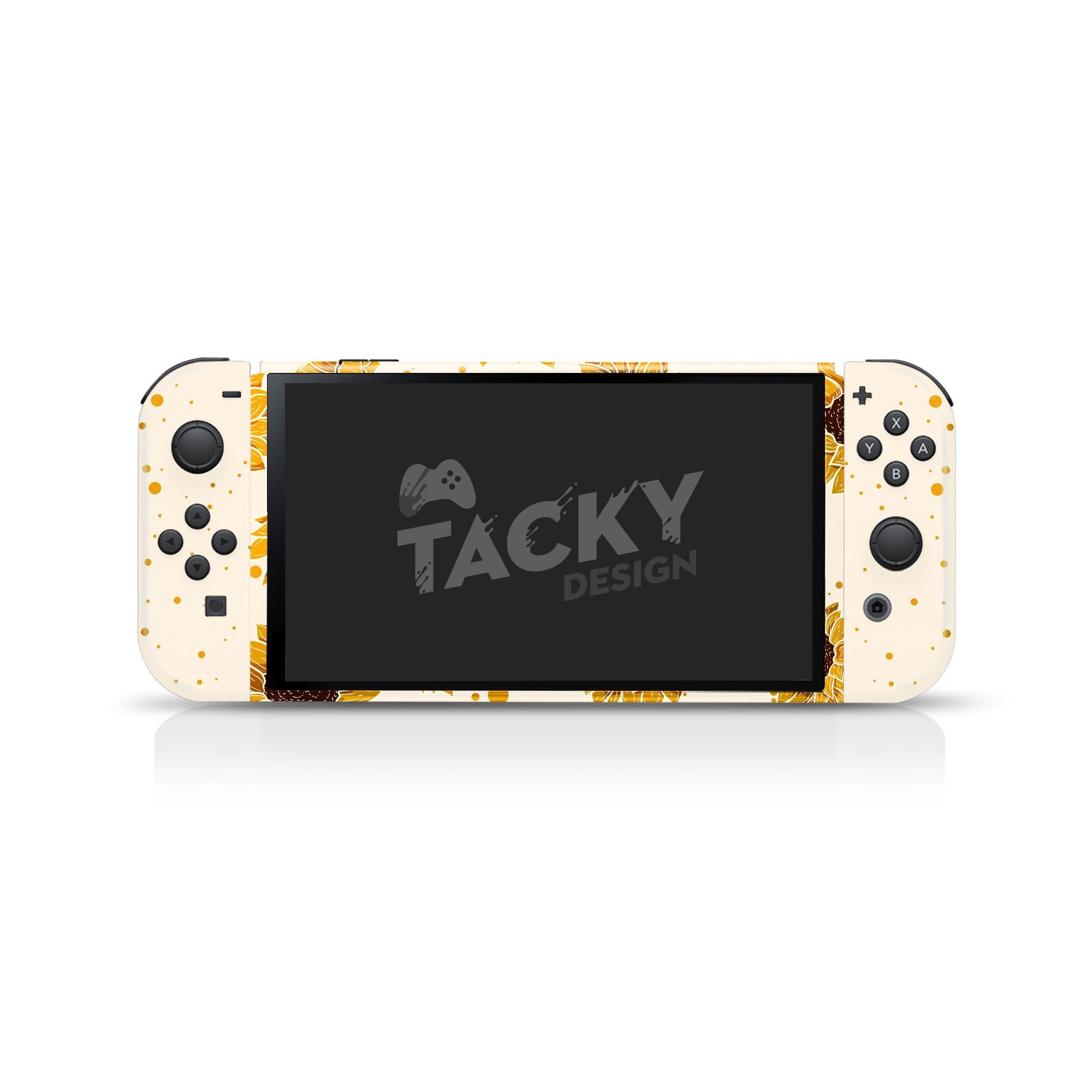 Nintendo Switch oled skin sunflowers, Cute yellow switch oled skin Full wrap 3m