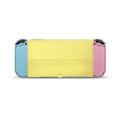 Blue Nintendo switches oled skin, Pastel Colorwave switch oled skin Color Blocking Full wrap cover 3m