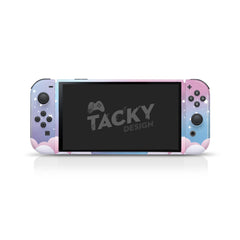 Clouds Nintendo switches oled skin, Moon Blue pastel switch oled skin Full wrap 3m