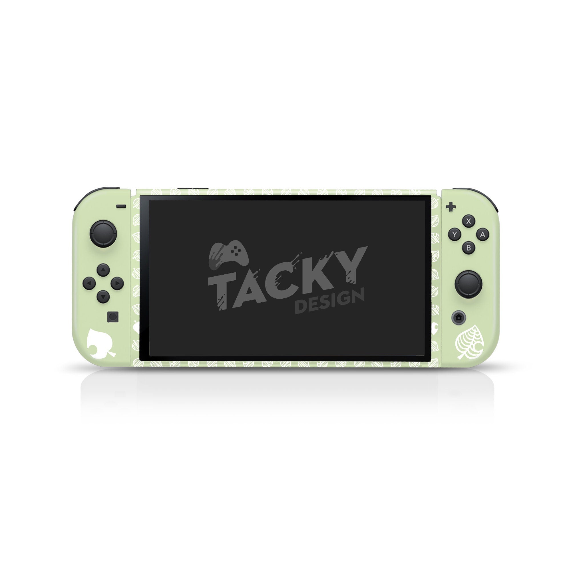 Leaves Nintendo switches oled skin, Leaf Green switch oled skin Full wrap 3m