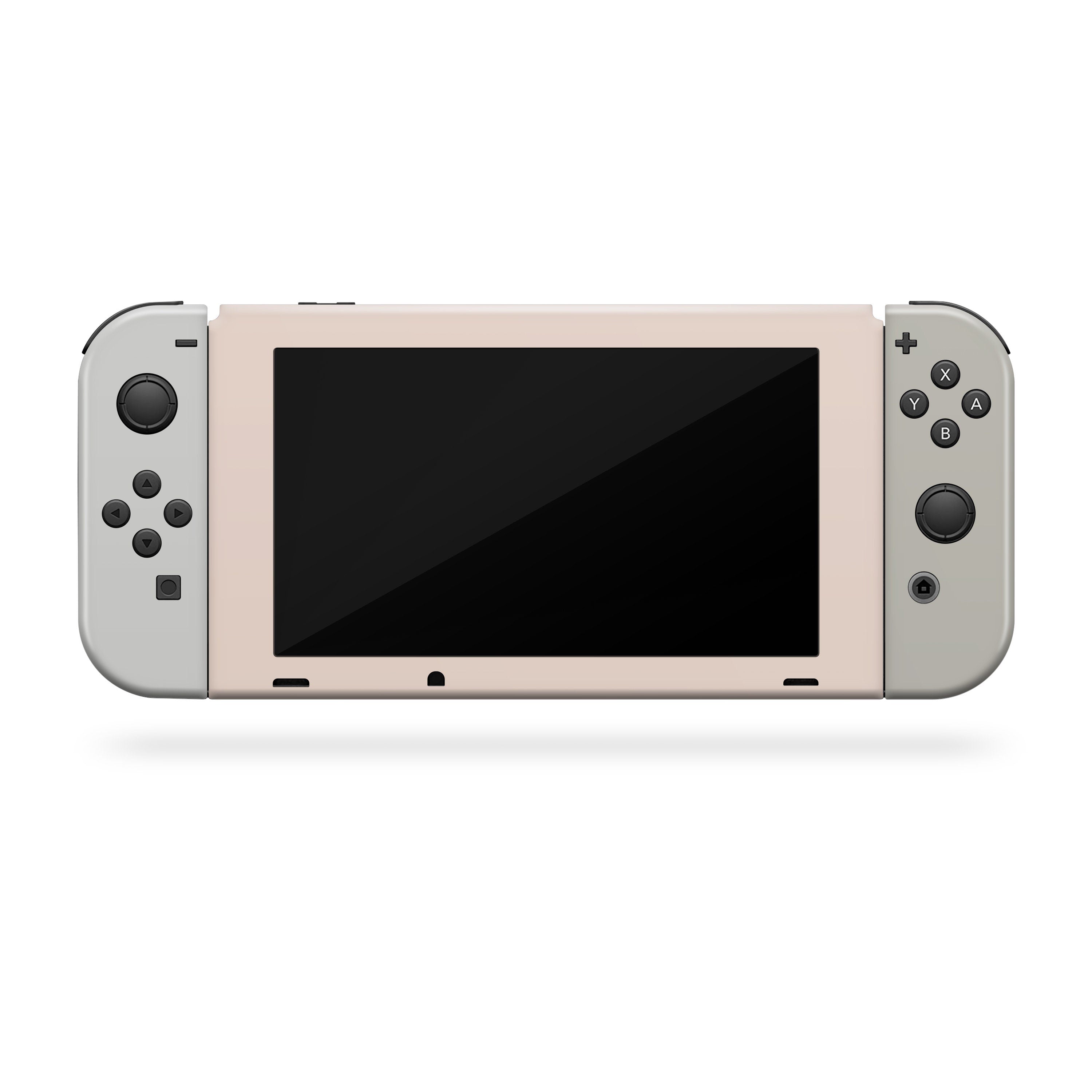 Gray solid color nintendo switches skin ,Colorwave switch skin Color Blocking skin Full cover 3m