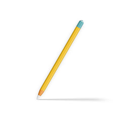 Yellow Apple Pencil skin School, Available for Gen 1 And Gen 2, High-Quality 3M Vinyl full wrap