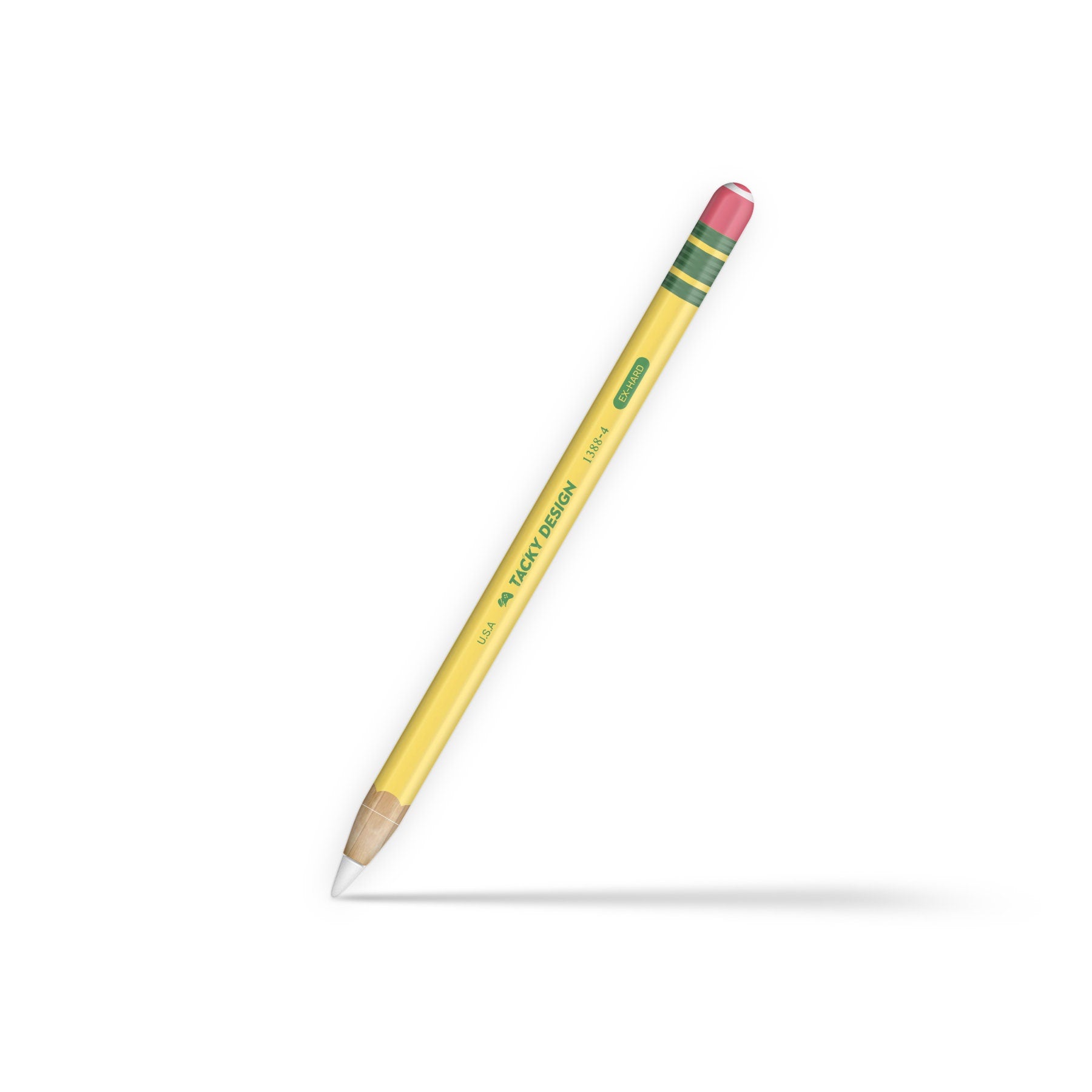 Classic Apple Pencil skin school, Yellow Apple Pencil decal Available for Gen 1 And Gen 2, High-Quality 3M Vinyl full wrap