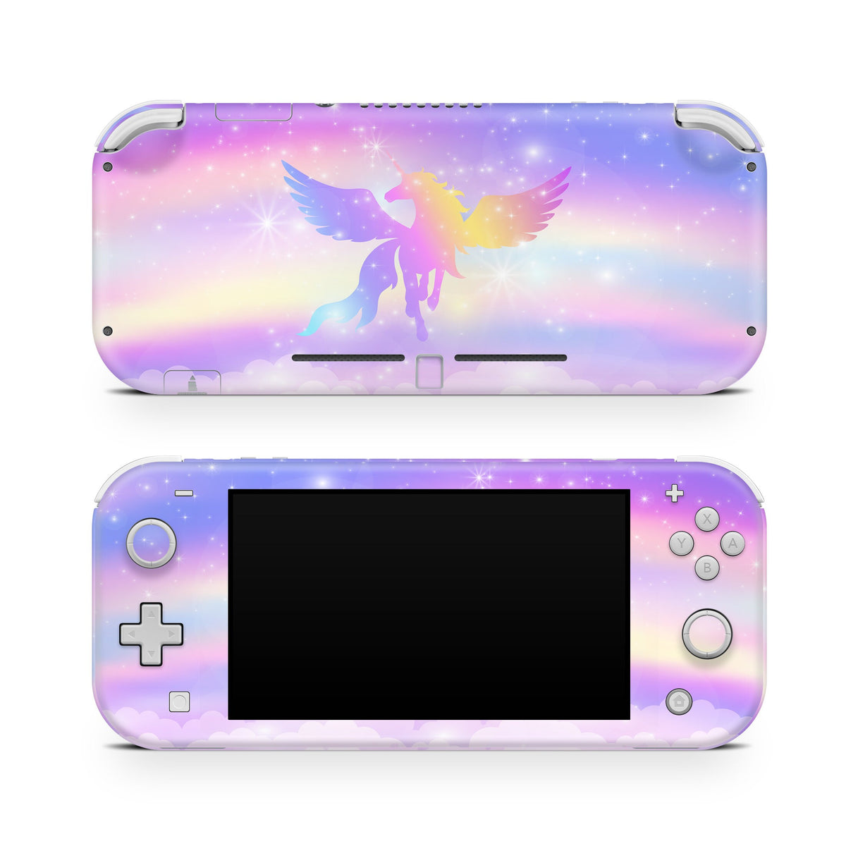 Unicorn Nintendo switch Lite skin, Purple switches lite skin Full cover 3m