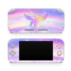 Unicorn Nintendo switch Lite skin, Purple switches lite skin Full cover 3m