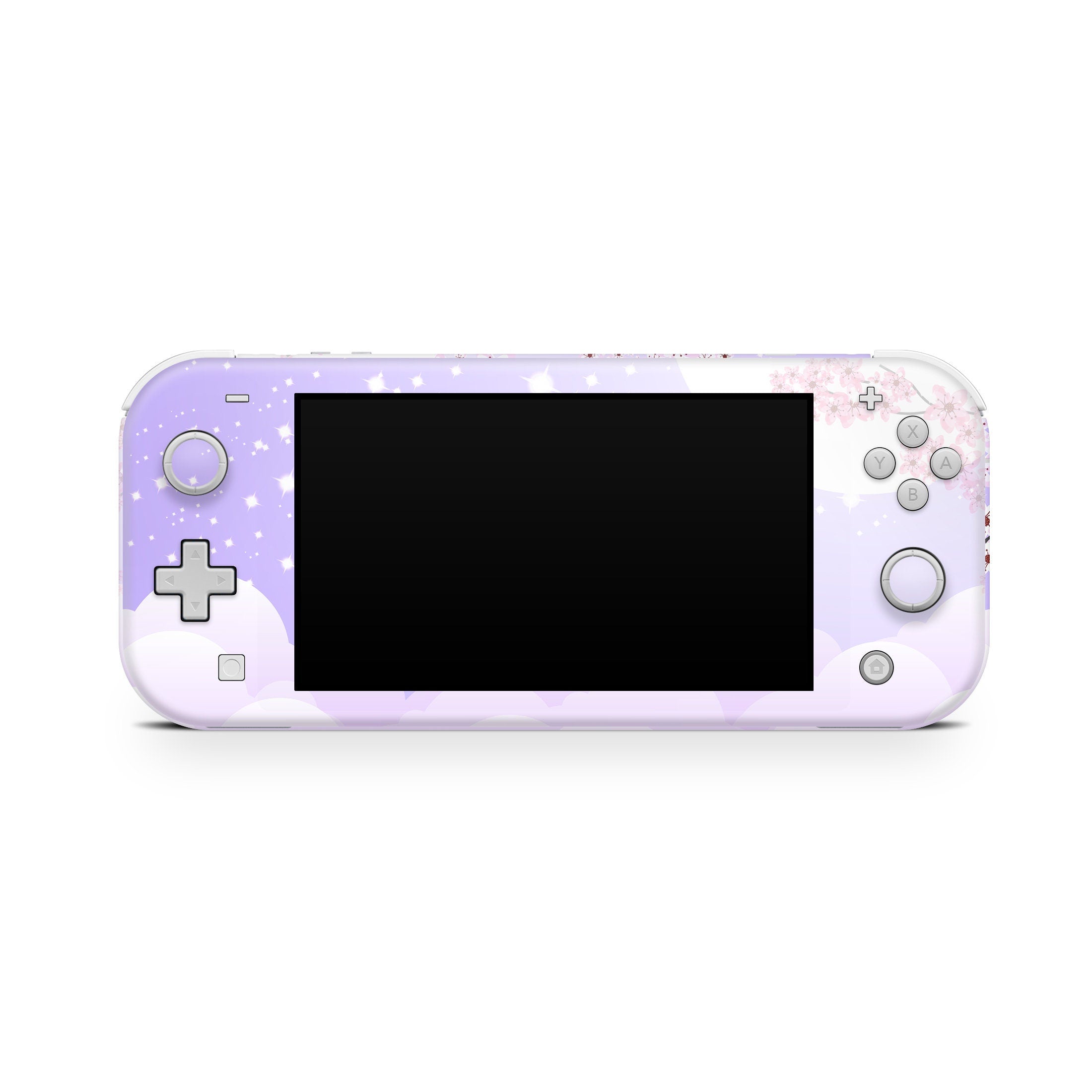 Nintendo switch Lite skin sakura , Purple Lilac Cherry blossom switches lite skin Full cover 3m