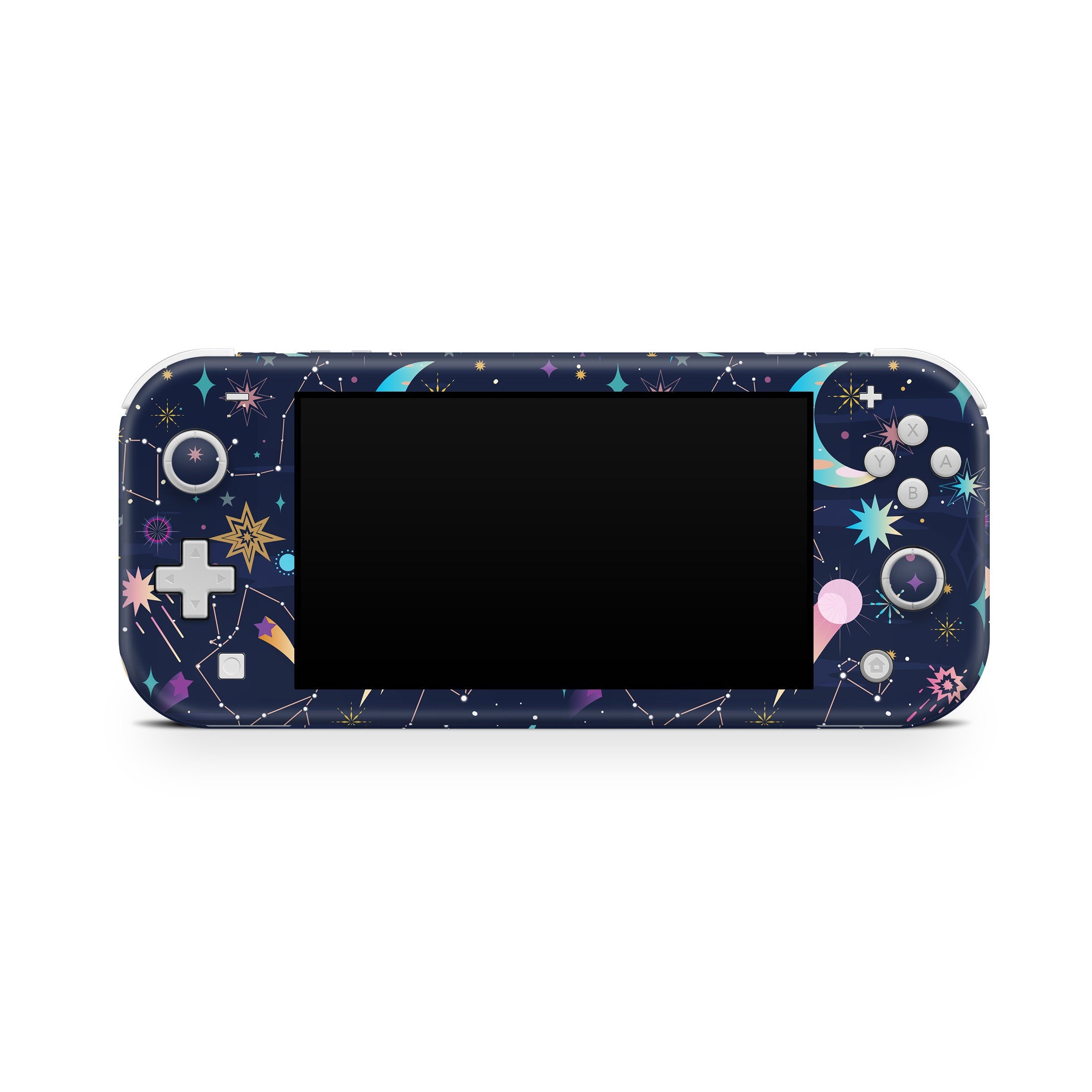 Nintendo switch Lite skin Zodiac , Blue Clouds switches lite skin moon Full cover 3m vynl sticker