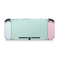 Blue Pastel nintendo switches skin ,Colorwave switch skin Color Blocking skin Full cover 3m