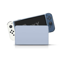 Retro Nintendo switches oled skin , Pastel Blue Colorwave switch oled skin Color Blocking Full wrap cover 3m