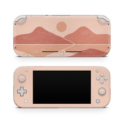 Nintendo switch Lite skin Mountains, Brown landscapes switch lite skin Full cover 3m vynl sticker