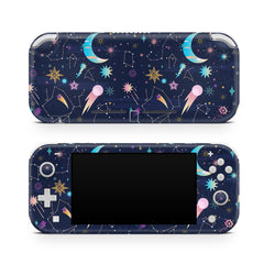 Nintendo switch Lite skin Zodiac , Blue Clouds switches lite skin moon Full cover 3m vynl sticker