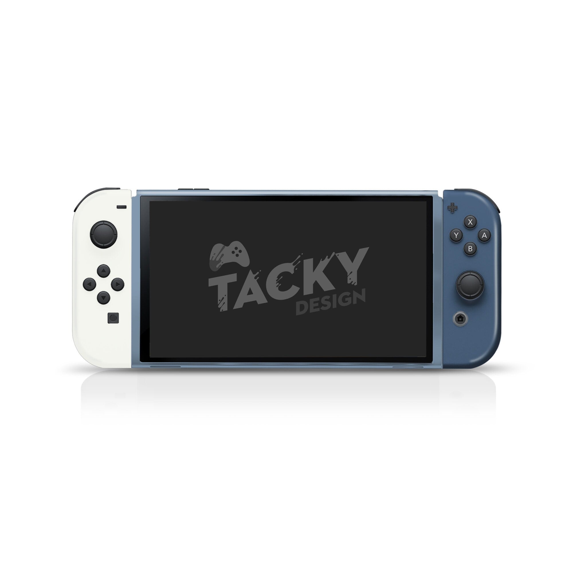 Retro Nintendo switches oled skin , Pastel Blue Colorwave switch oled skin Color Blocking Full wrap cover 3m