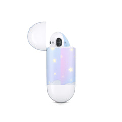 Clouds Apple Airpod Skins, Blue Airpods Sticker for airpods 1 & 2 Vinyl 3m, Airpods skin earbuds, Airpods Protective Full wrap Cover