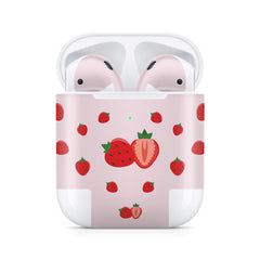 Kawaii Apple Airpod Skins, Pink Airpods Sticker for airpods 1 & 2 Vinyl 3m, Airpods skin earbuds, Airpods Protective Full wrap Cover