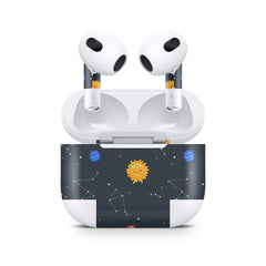 Space Apple Airpod Skins, Galaxy Airpods Sticker for Airpods 3 skin Vinyl 3m, Airpods skin earbuds, Airpods Protective Full wrap Cover