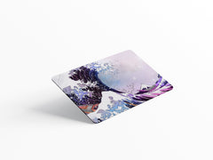 4PCS Credit Card Skin Wave, Includes 4 different variations for Debit Card Stickers Kawaii 3M Vinyl Waterproof, Bubble-Free Installation,