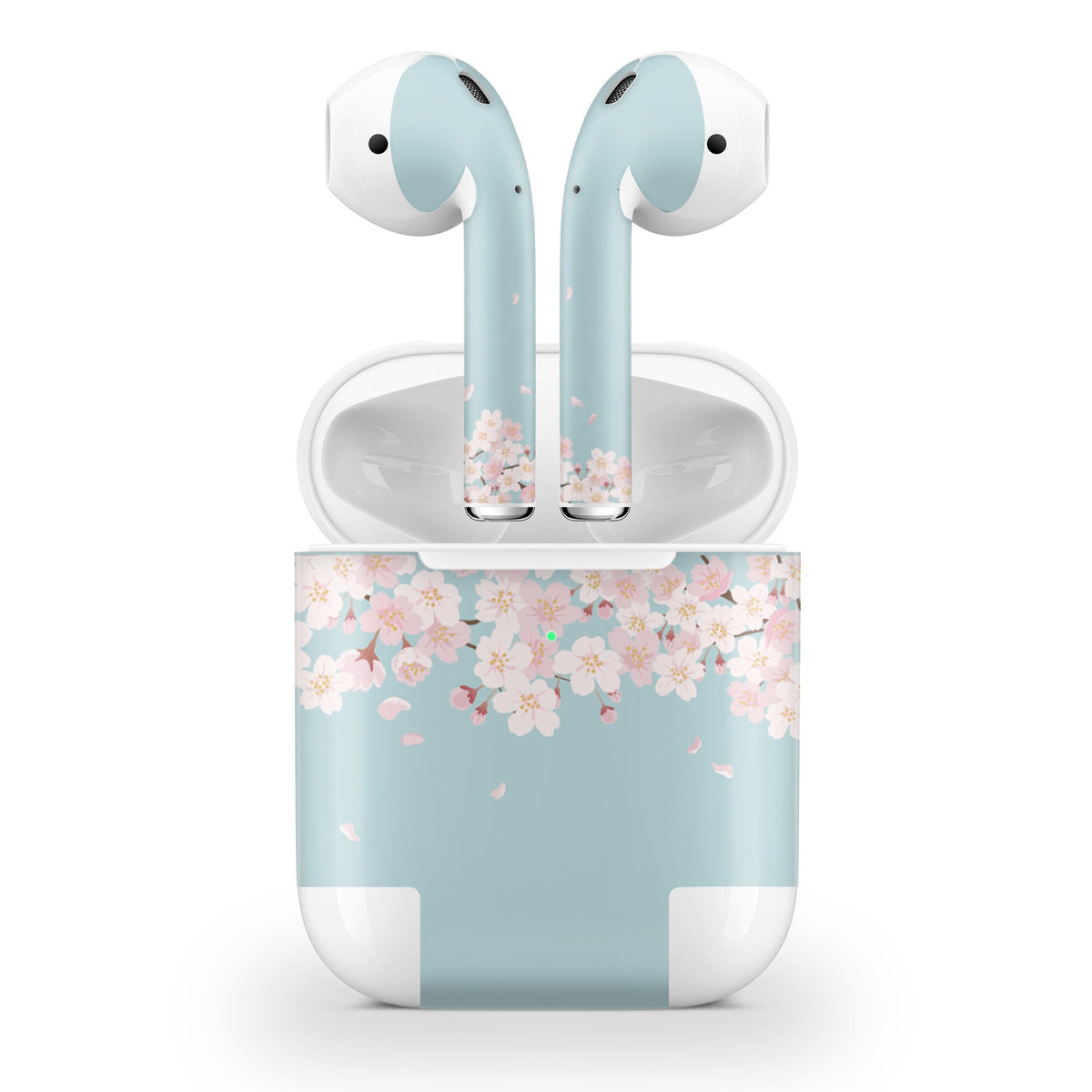 Sakura Apple Airpod Skins, Cherry Blossoms Airpods Sticker for airpods 1 & 2 Vinyl 3m, Airpods skin earbuds, Airpods Protective Full Cover