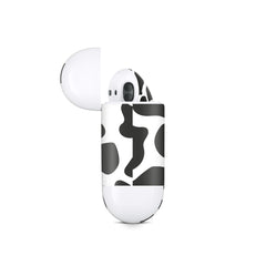 Dalmatian Apple Airpod Skins, Leopard Airpods Sticker for airpods 1 & 2 Vinyl 3m, Airpods skin earbuds, Airpods Protective Full wrap Cover