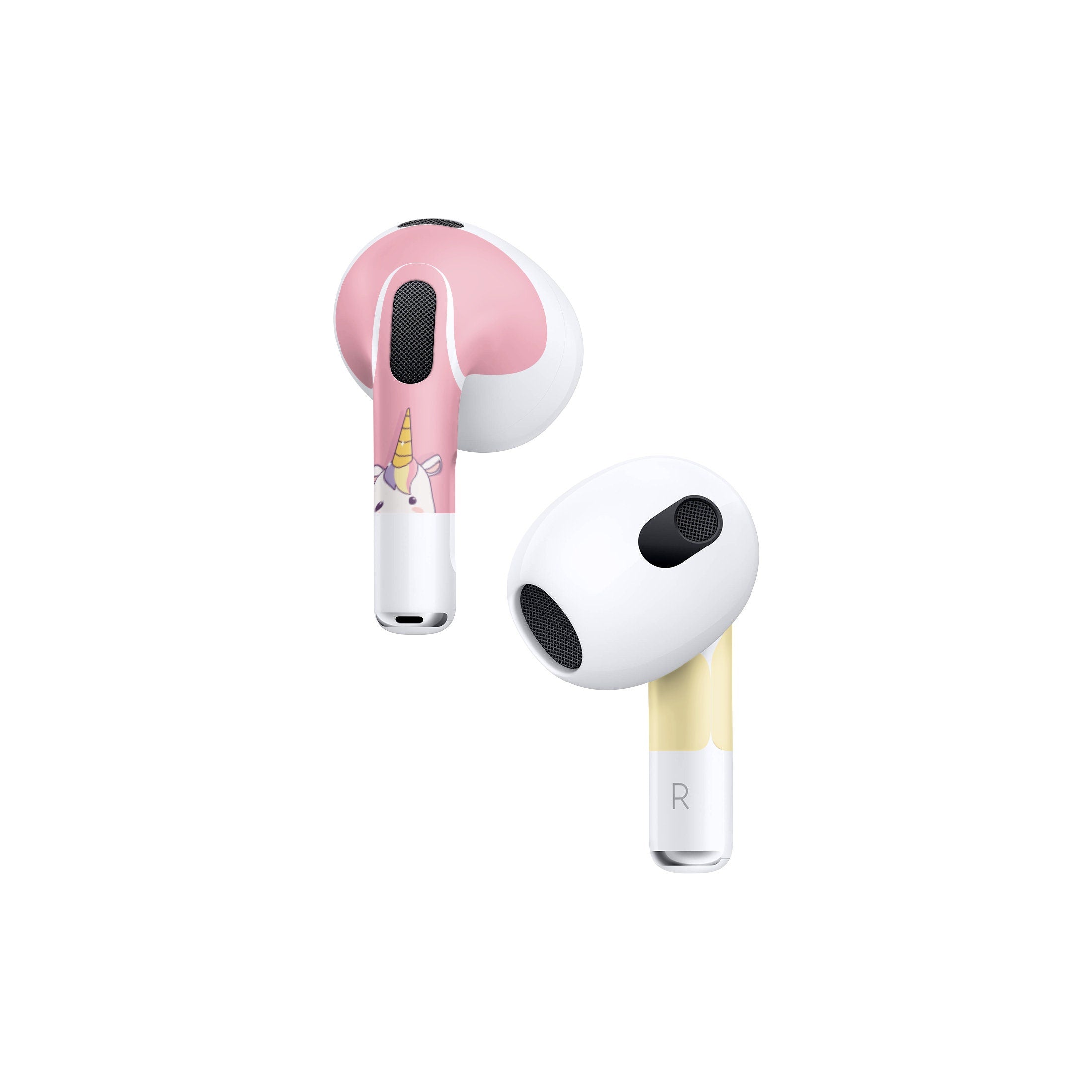 Unicorn Apple Airpod Skins, Kawaii Airpods Sticker for Airpods 3 skin Vinyl 3m, Airpods skin earbuds, Airpods Protective Full wrap Cover