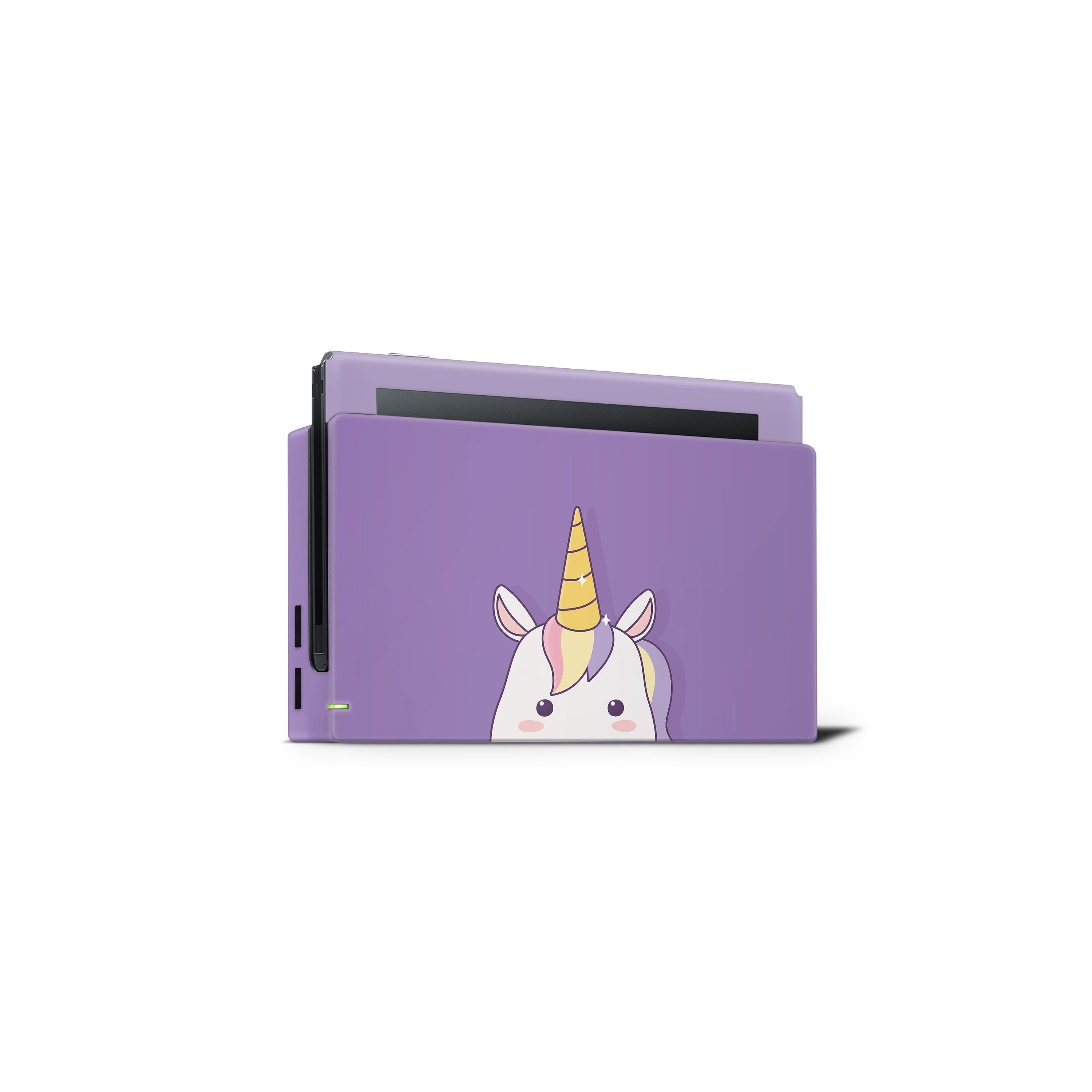 Nintendo switches skin Unicorn , Purple switch skin Cute Kawaii skin Premium Vinyl 3M Decal Stickers Full Cover